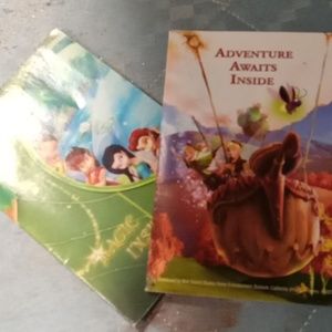 Two Tinkerbell ad books